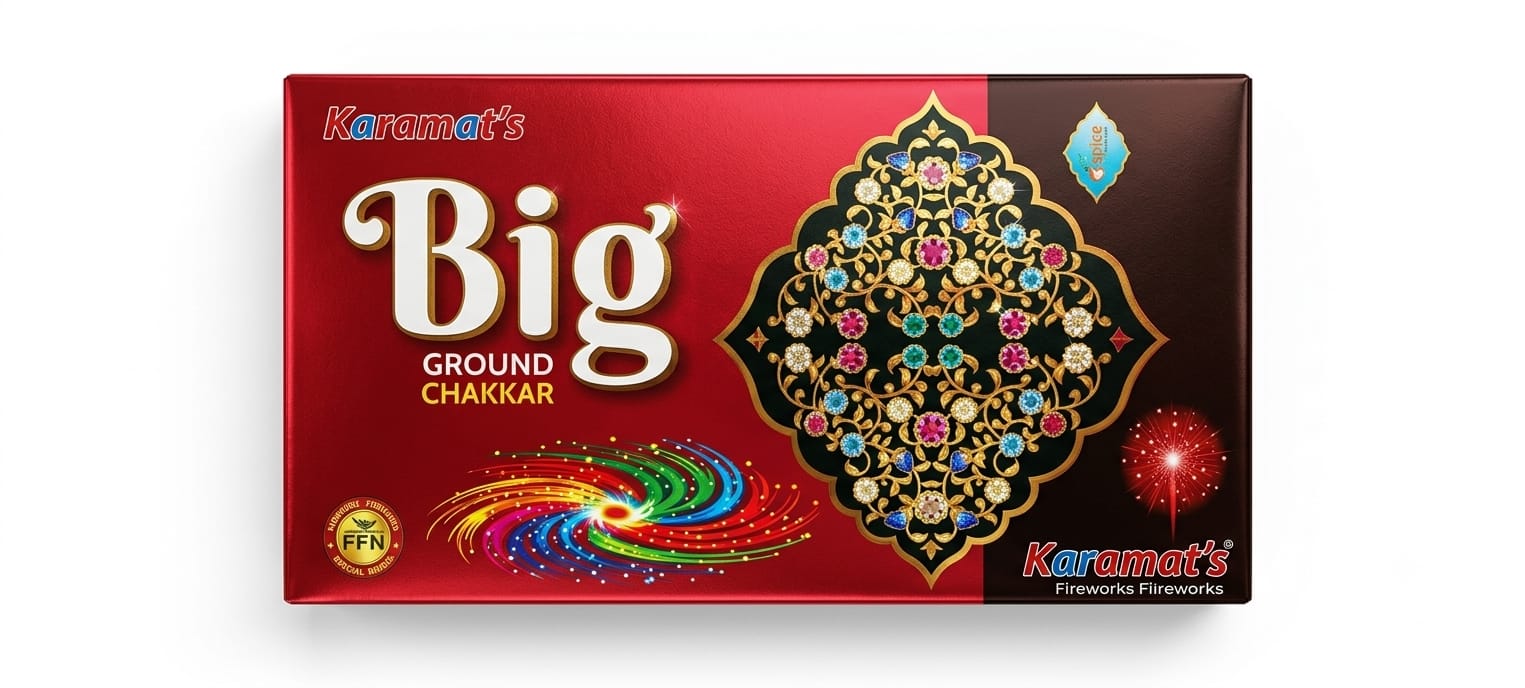 Ground Chakkar Big (25 Pcs)