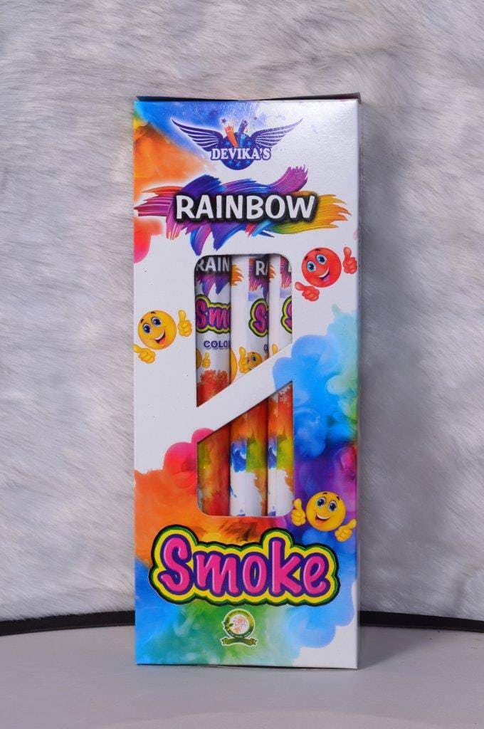 Rainbow Colour Smoke